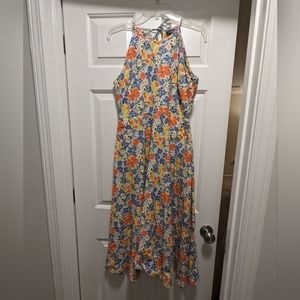 Chaps Floral Dress Size M